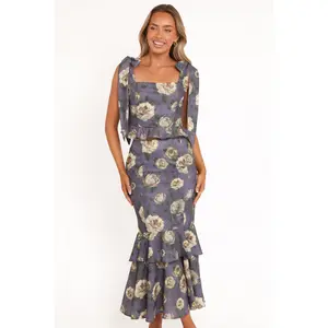 Luna Two Piece Set - Lavender Floral