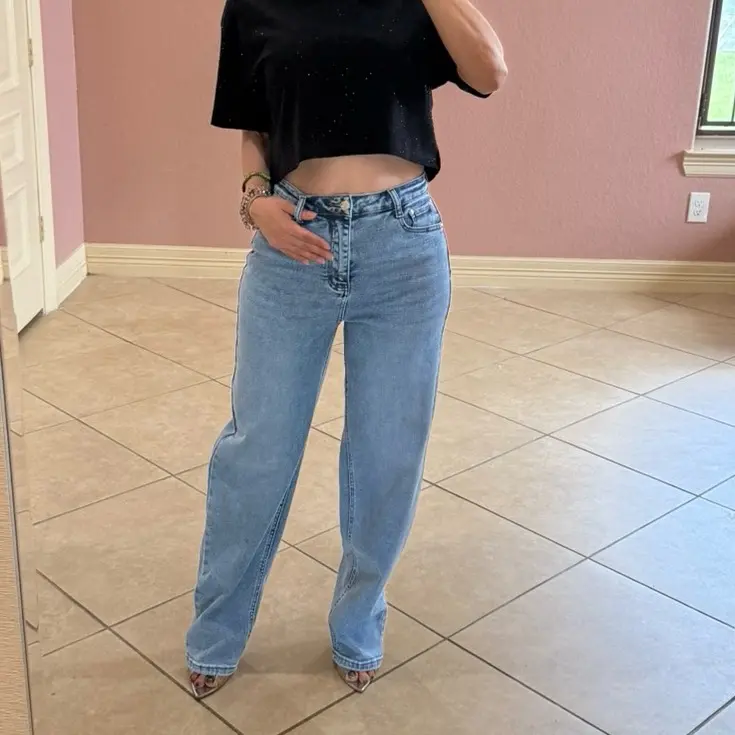 Zury Hi-rise Barrel Jeans