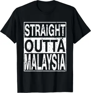100%cotton Saying Malaysia T-Shirt