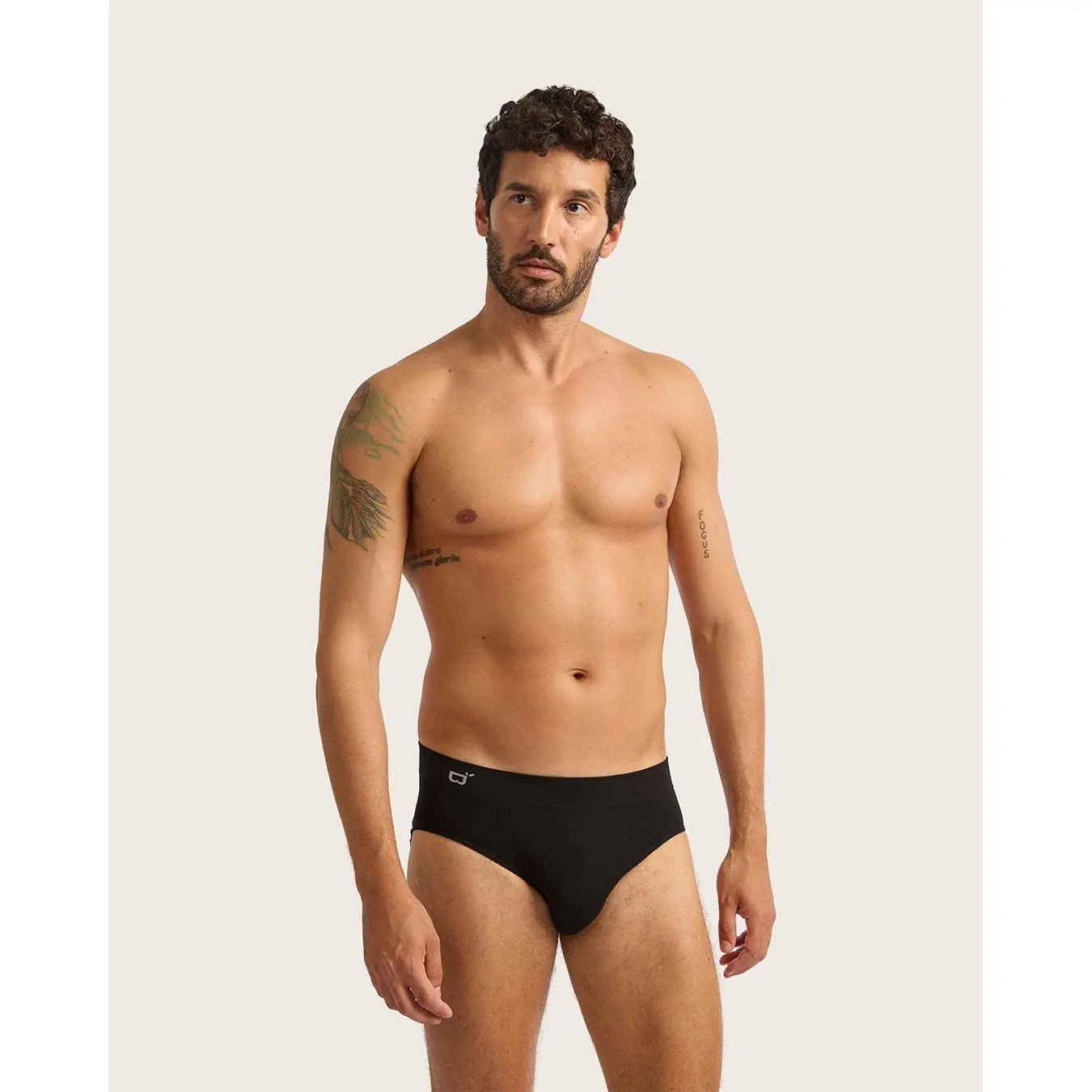 Men's Seamfree Briefs - Black