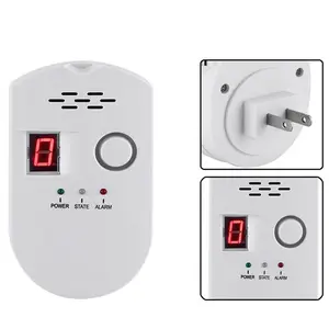 Digital Gas Leak Detector Alarm Sensor Propane Butane Methane Natural Gas US
