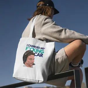 Totooo Wolff Tote Bag, Gift For Fans, Tote Bag Cotton Canvas Tote Bag – Motorsport Fan Gift