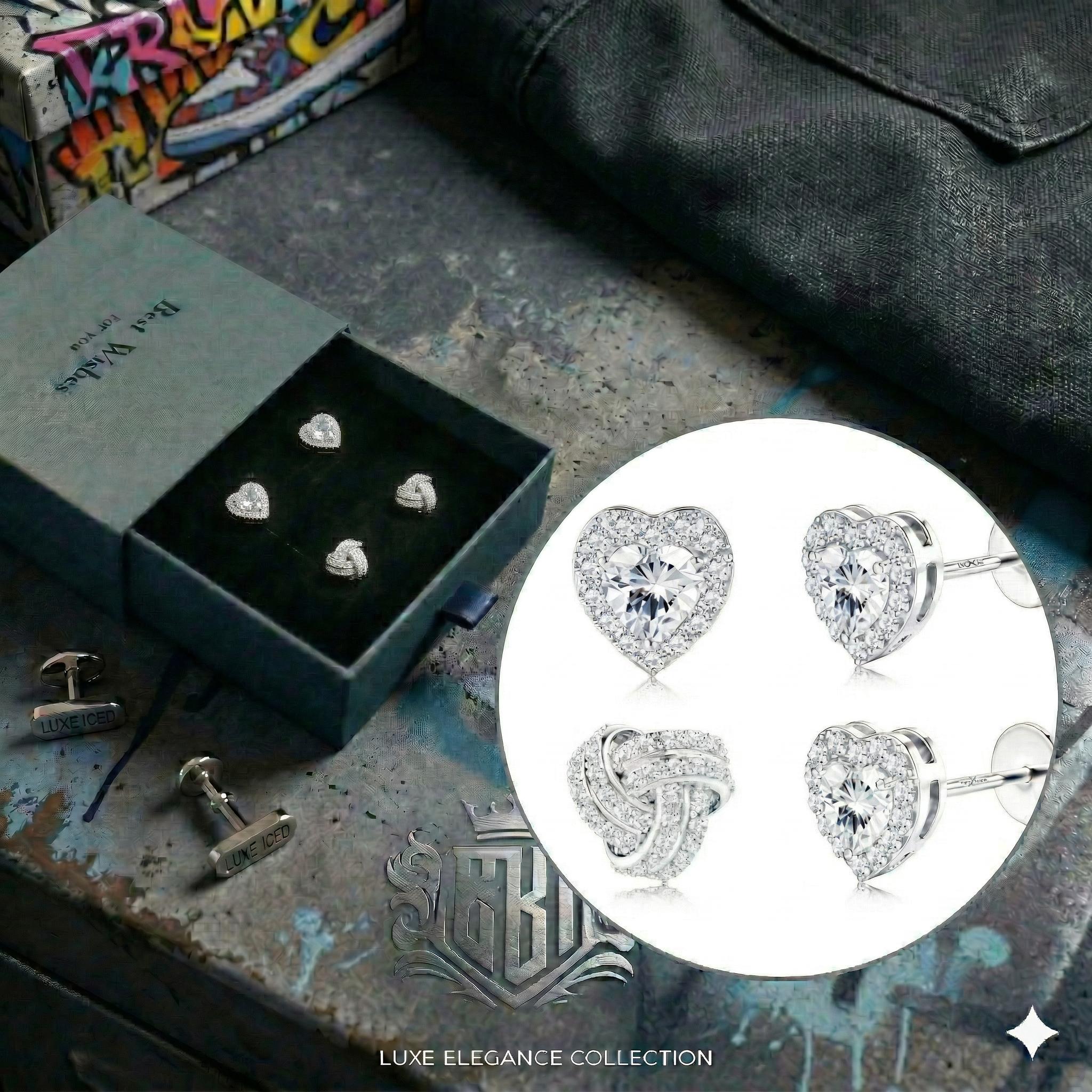 S925 Silver Moissanite Stud Earrings | Dainty Wedding & Gift Jewelry for Men Women S925 Silver Moissanite Stud Earrings | Dainty Wedding & Gift Jewelry for Men Women