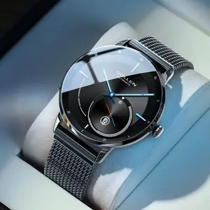 SOLLEN brand men’s automatic mechanical watch, luminous fashion wristwatch; multifunctional men’s watch with calendar; great birthday gift for boyfriend, husband, or Valentine’s Day/Father’s Day anniversary—309