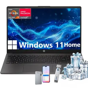 HP 15.6'' Business and Study Laptop 2025 Updated, Numeric Keypad, Webcam,15.6" FHD,Windows 11 Home+ Copilot AI, AMD Ryzen 7 7730U (up tp 32GB RAM | 1TB SSD), WiFi 6& Bluetooth with Bundle Accessory