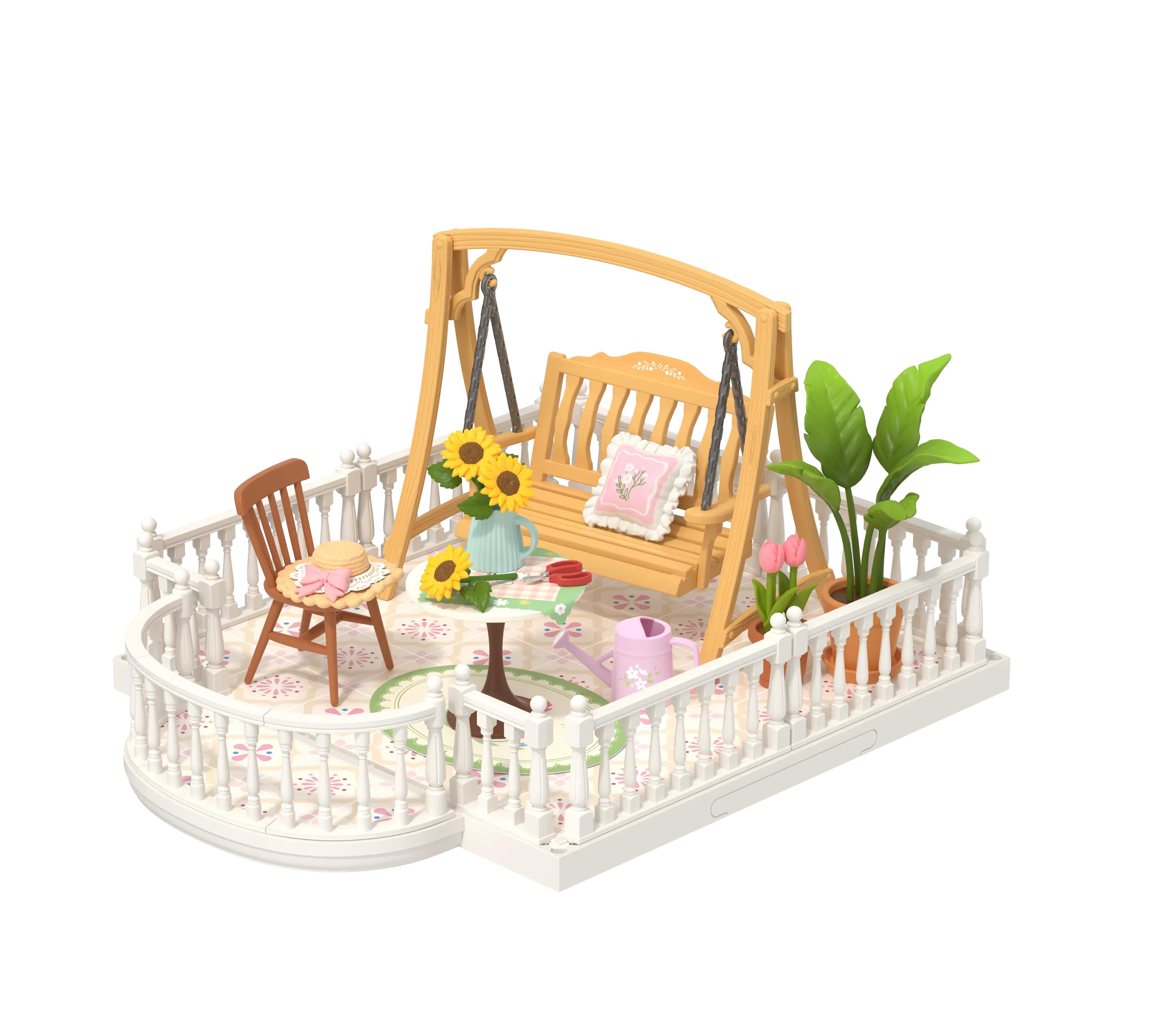 Rolife Super Creator Miniature House Extension Pack – Terrace