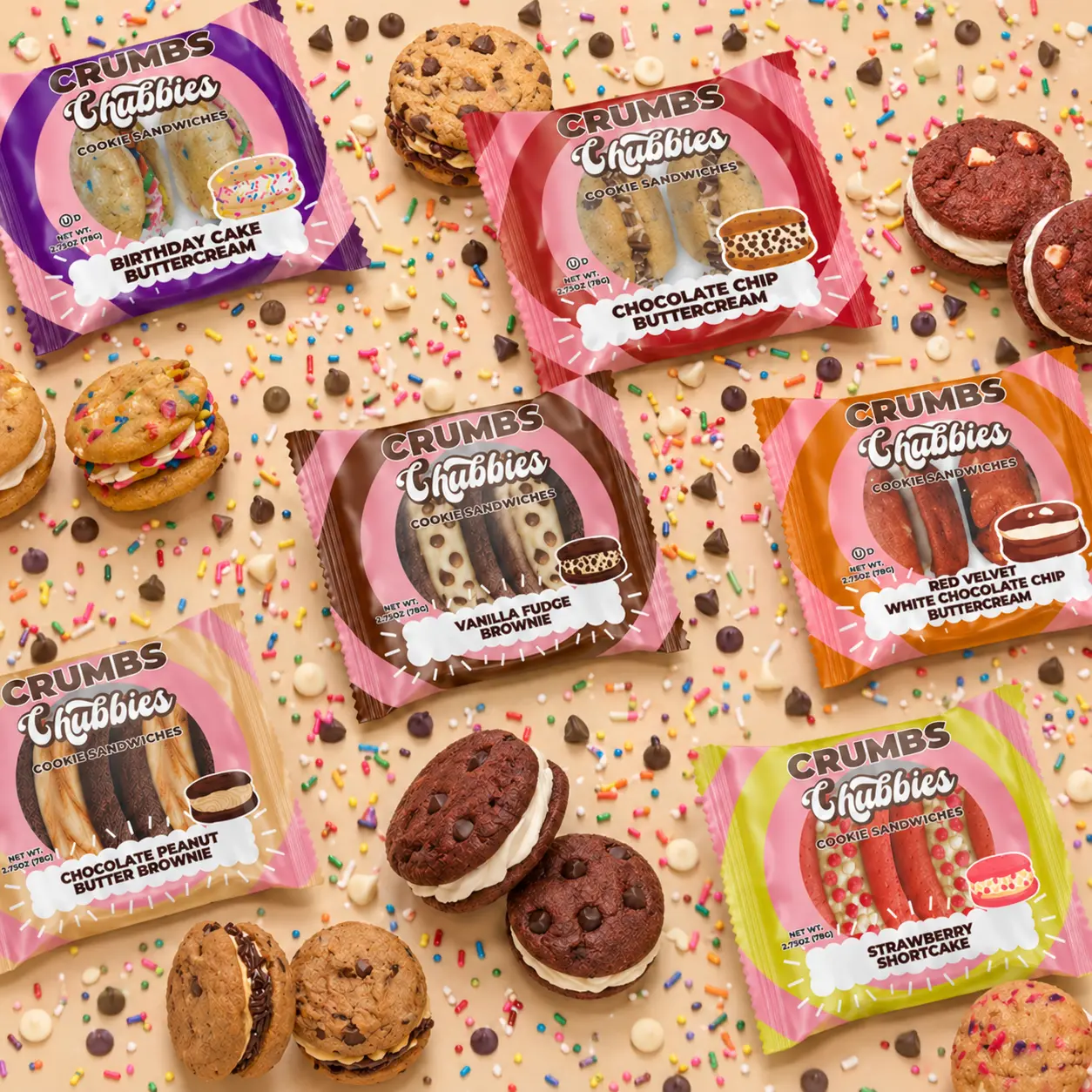 Chubbies Combo 12 Pack Box - 6 of each Flavor (TT) Chubbies Combo 12 Pack Box - 6 of each Flavor (TT)