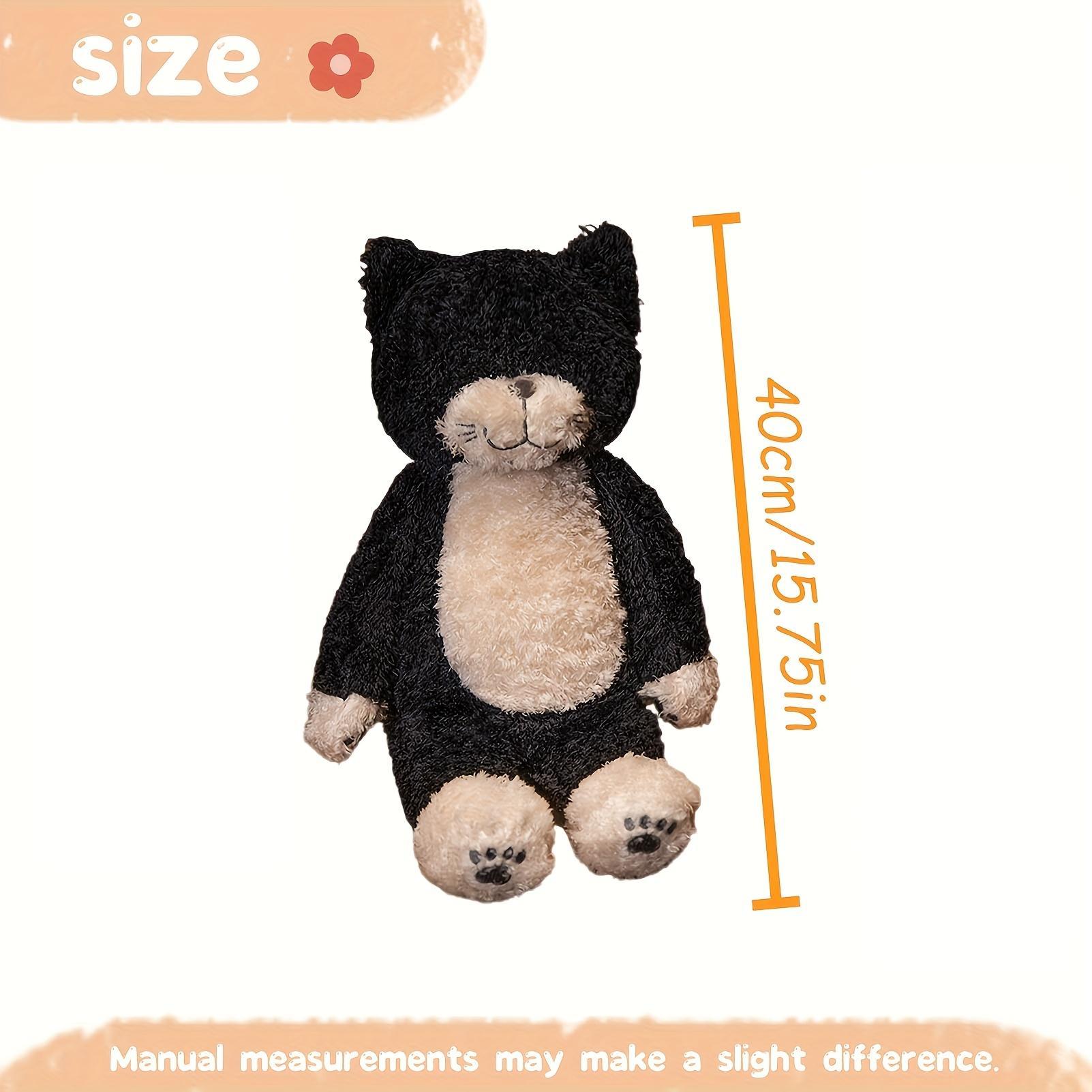 [Adorable Kawaii Cat Plush] Adorable Kawaii Cat Plush Toy | 40cm/15.75in High Quality Cartoon Stuffed Animal | Perfect Gift for Halloween Christmas Birthday Kids
