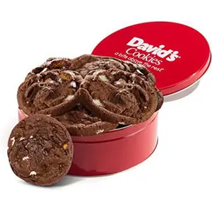 DAVID'S COOKIES Fresh Baked Decadent Large Jumbo S'mores Fresh Cookies - Snack, Ambient Temperature Storage, Freeze-Safe