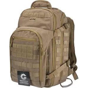 212 MAIN Barska GX-600 Crossover Long Range Backpack - Dark Earth, Gear Storage, Gear Transport, Molle System, Multiple Pockets