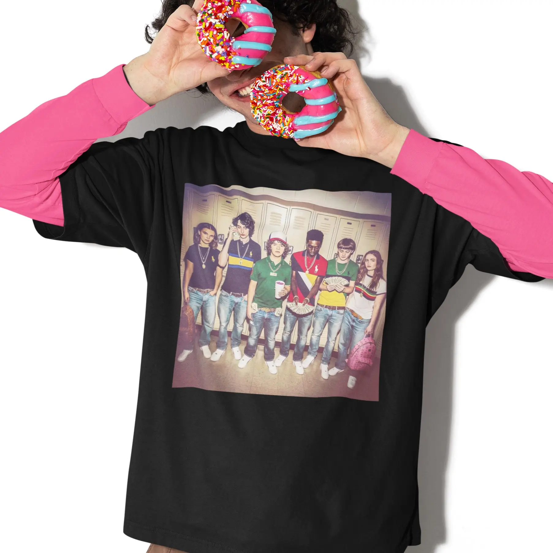 Stranger Gang Shirt, Hood Things Hoodie, The Upside Down Hood Tee, Hawkins Gang