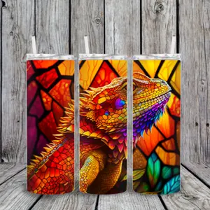 Bearded Dragon 20oz Tumbler Bottle Drinkware