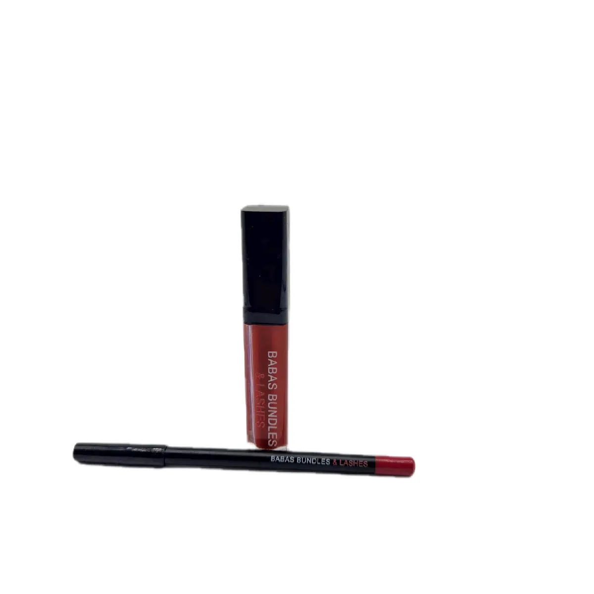 Red Liquid Matte Lipstick with Matching Liner - Long-Lasting Matte Finish Makeup from China Lipgloss