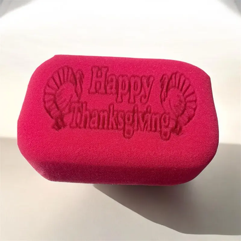 Custom style sponges variety of colors