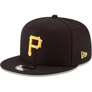 New Era 9Fifty Pittsburgh Pirates Snapback Hat - Black 11591014