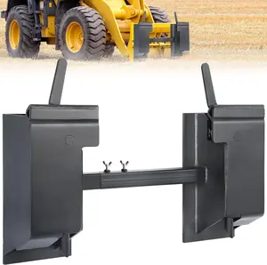 YINTATECH Quick Attach Adapter Skid Steer Attachment Universal Skid Steer Quick Tach Conversion Adapter Plate Compatible for Kubota Bobcat