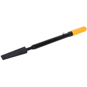 ARCH Manual Log Splitter Slide Hammer Log Splitter, Heavy Duty Hand Operated Wood Splitter, Black with Yellow Handle