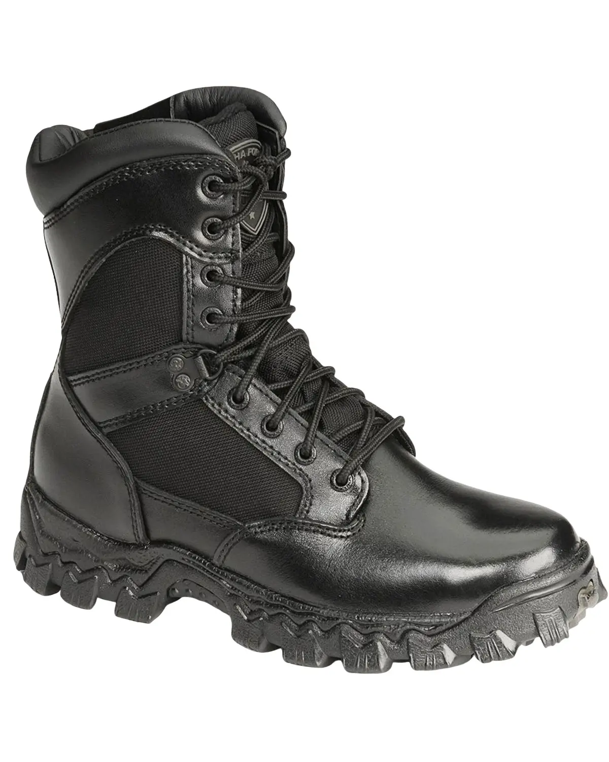 Rocky Men's Men'S 8" Alphaforce Zipper Waterproof Duty Boot - 2173Asst