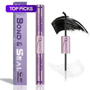 2 in 1 Long Lasting Eyelash Bond & Seal Glue, Durable Waterproof Eyelash Extension Adhesive, Eye Makeup Tool for Women & Girls, Cosmetics, DIY Eyelash Extensions #TOP PICKS