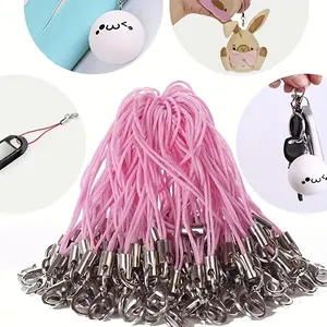 20pcs Of Cute Sexy Style Mobile Phone Chain With Lobster Clasp DIY Jewelry Making For Korean Style Hand String Necklace Mobile Phone Chain Making Decoration Phone Charms