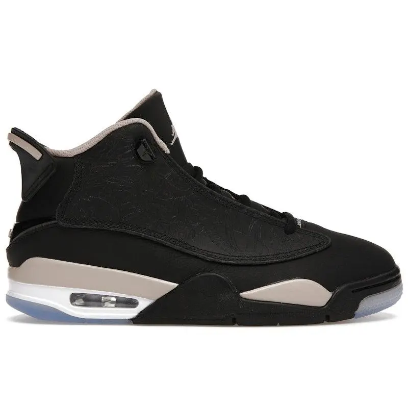 Jordan Men's Dub Zero Black Fossil Stone, from StockX