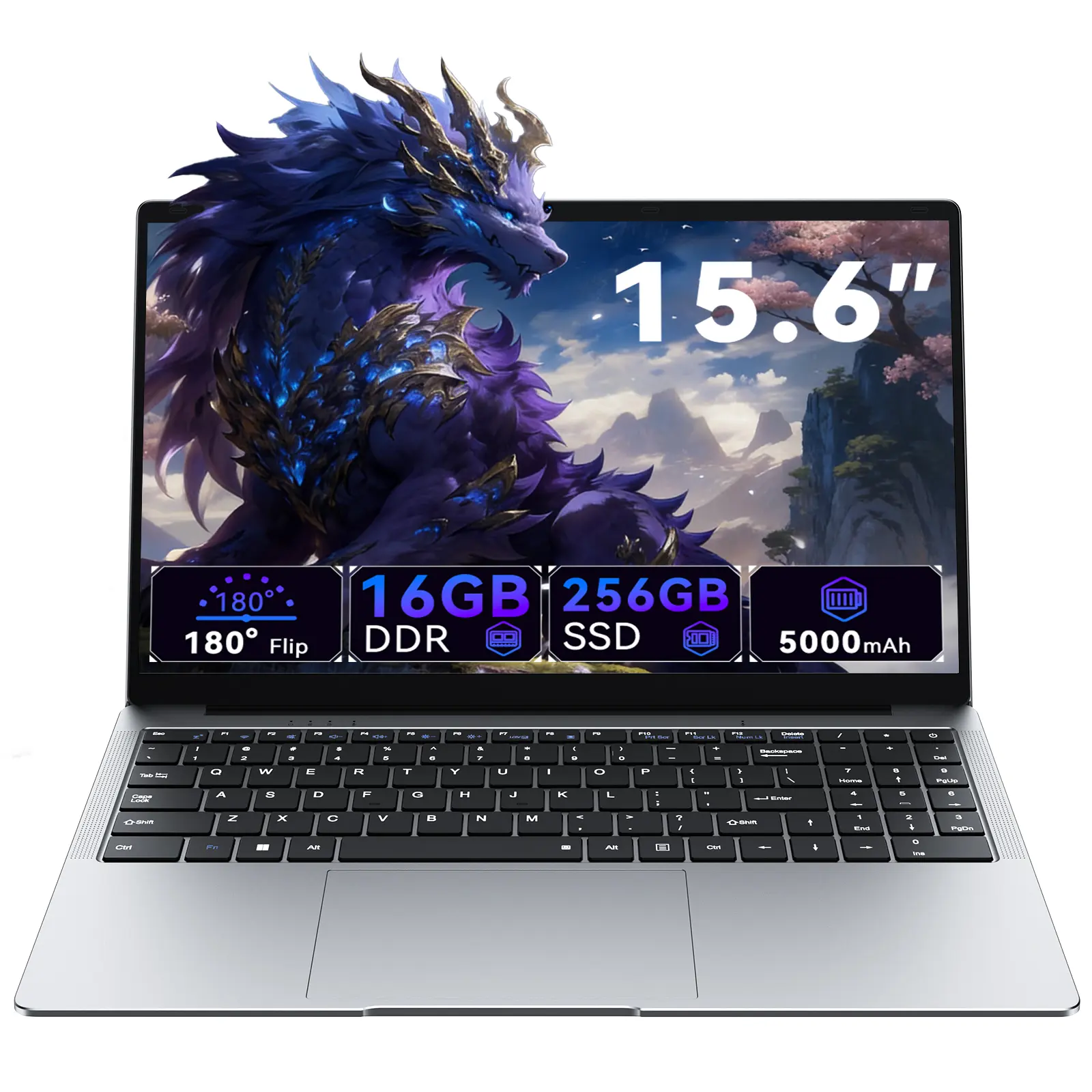 TPV 15.6-in Laptop (High-Speed SSD Laptop), Windows 11 Pro, 4425Y Processor, 16GB RAM, 256GB SSD, MS Office 365, 100% sRGB FHD 1920x1080 Display, Dual Band WiFi5, BT5.0, USB-A Port, HDMI Port, High-Speed Ssd Laptops
