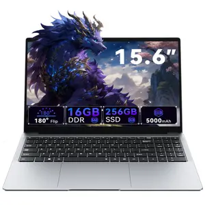 Laptop Computer 15.6" Win11 Pro Laptops with 4425Y Processor, 16GB RAM 256GB SSD,Ms Office 365, 100% sRGB Screen,Notebook, Dual Band WiFi5, BT5.0, USB-A, HDMI,FHD 1920 * 1080 Display