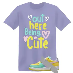 Dunk Easter Air Force 1 Emerald Rise Yellow Pulse Hydrangeas White Pink Foam 2026 Low T Shirt Match Out here Being Cute, Adults & Kid, Gift For Him, Gift For Her. I2A