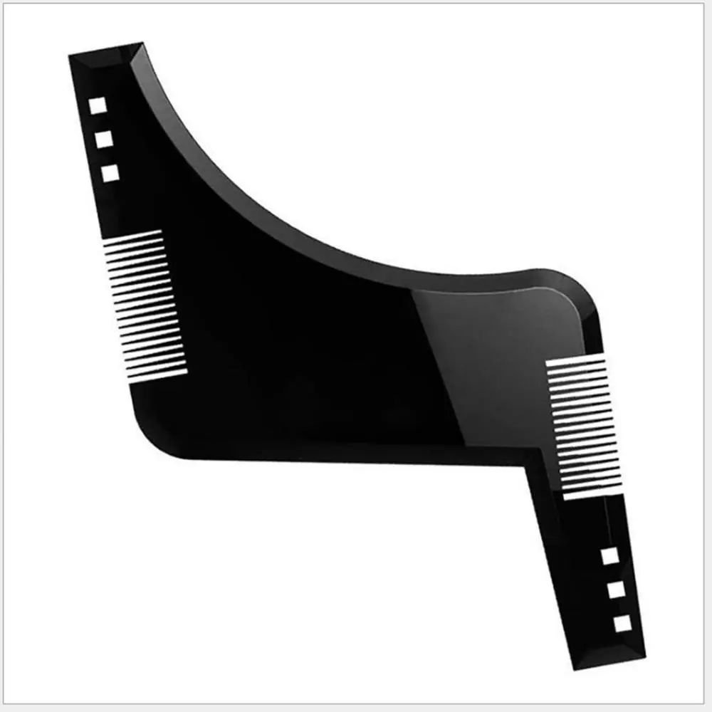 Men's Beard Styling Tool, Multifunctional Beard Comb, Beard Shaping Tool, Beard Template for Men, Perfect Christmas Gift, Essential Grooming Accessory