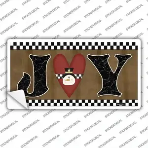 Joy Novelty Sticker Decal