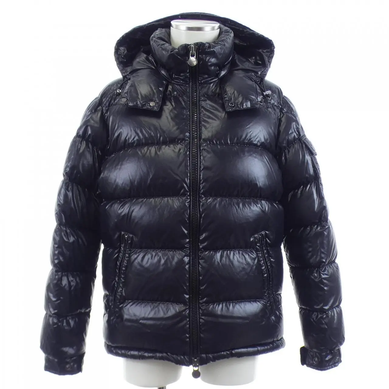 Pre-owned MONCLER Nylon Small Leather Goods MAYA Down Jacket