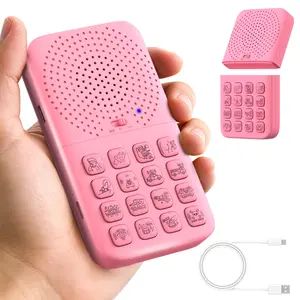 Separable Magnetic Sound Effects Machine, 16 Hilarious Sounds, Volume Adjustment, Type-c Rechargeable, Prank Gifts Toys for Boys Girls
