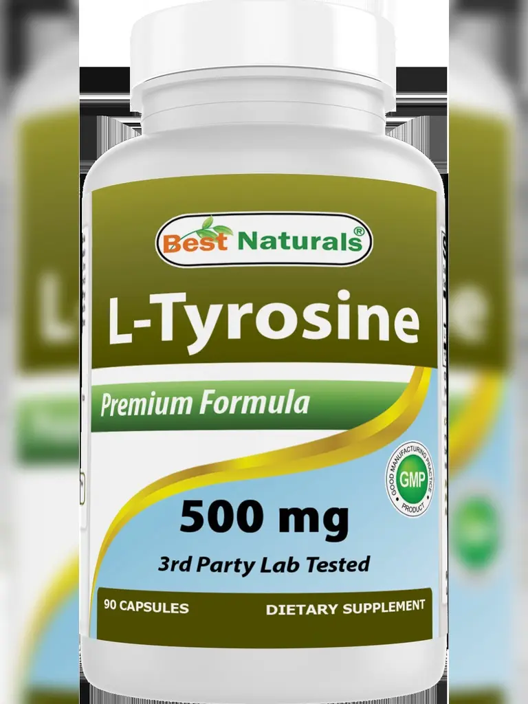 Best Naturals L-Tyrosine 500 mg 90 Capsules