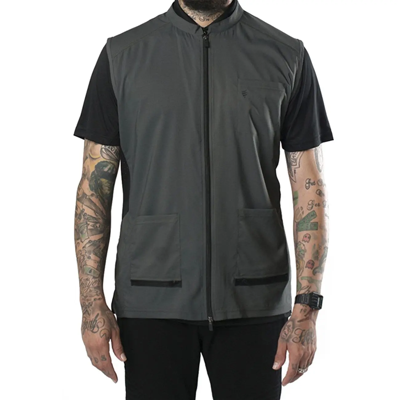 Barber Strong The Barber Vest (Grey)