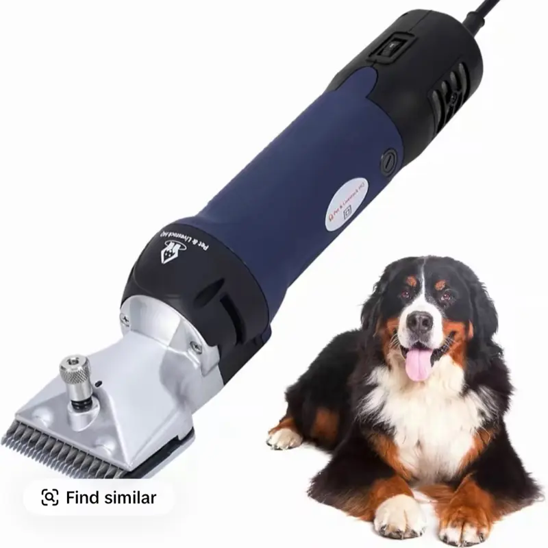 Professional Dog Grooming Clippers for Thick Coats - Shears Heavy Duty Hair Cutting Kit - Large Dog Shaver Set - Pet Trimmer for XL Large Dogs, Horses, Livestock