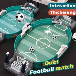 Football Chess Board Game, 2/10 Ball Football Table Toy, Family Gathering Kids Interactive Desktop Soccer Competition, Soccer Net