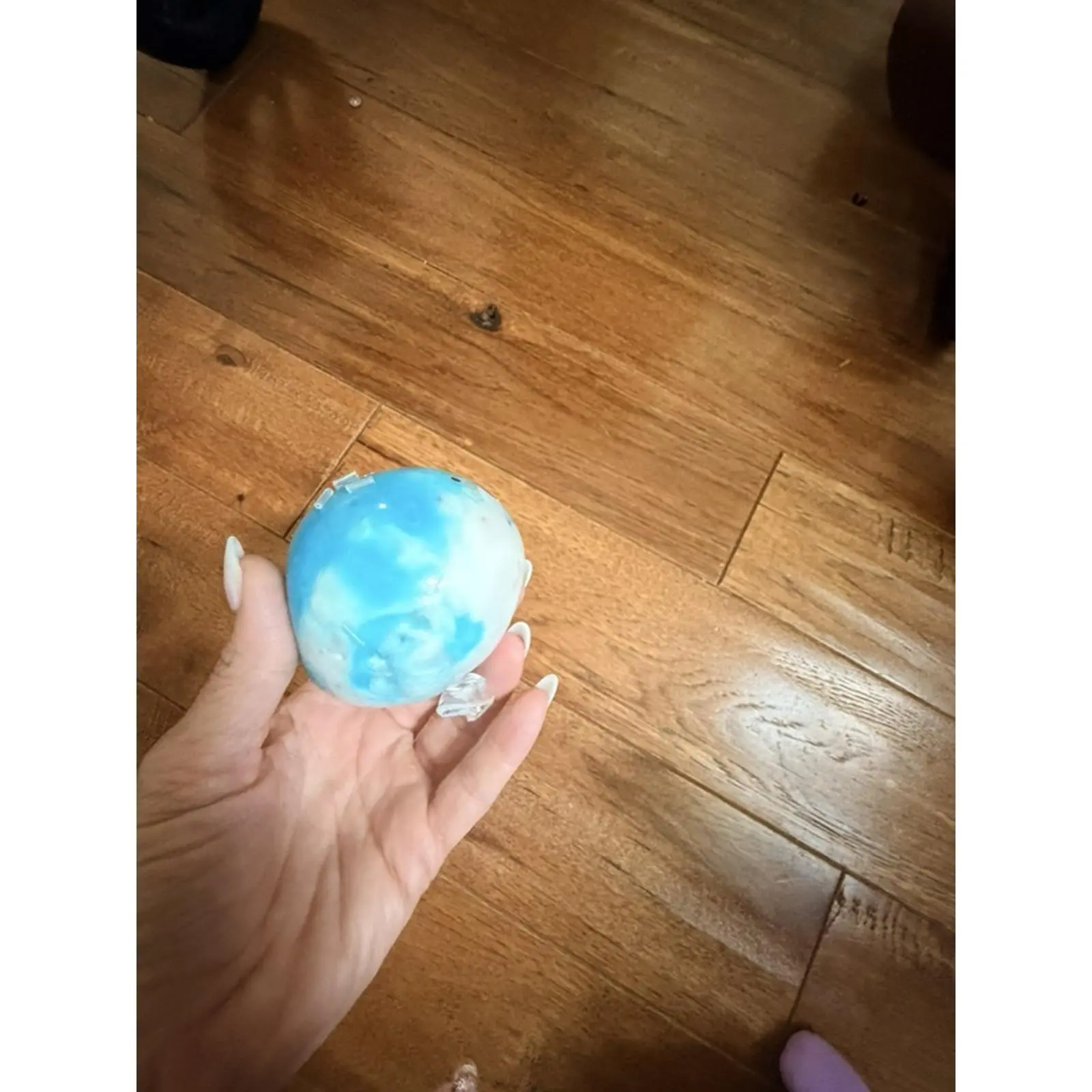 Handmade squishy stress ball