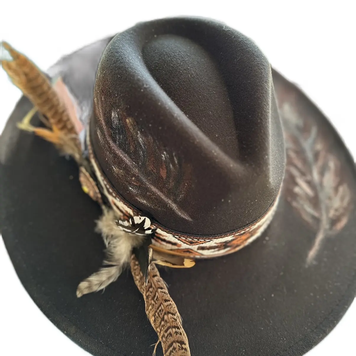 Custom made rancher hat