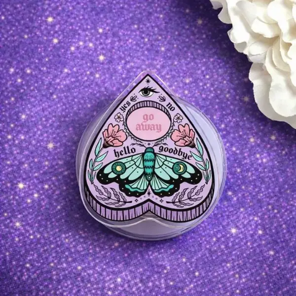 Witchy Planchette Moth Magnetic Phone Grip, Cute Magsafe Kindle Grip, Gift For Readers, Bookish Griptok, Special Gifts mount holder stand accessories Universal Car