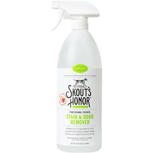 Pet Stain and Odor Remover - Powerful Cleaner for Dog Urine, Sweat and Other Messes, Destroys Odor and Stain Molecules, Eco-Friendly Formula for Carpets and Home, 35oz