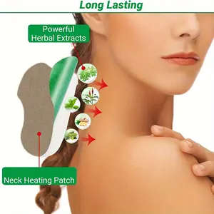 Shoulder & Neck Heating Patches, Self-Heating Therapy Pads for Relaxation and Long-Lasting Warmth