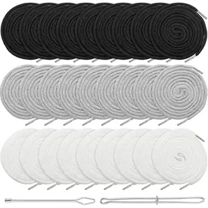30 count 66 Inches XL Lengthened Drawstring Cords Replacement Drawstring Hoodie String Replacement Clothing with 2 count Flexible Easy Threaders for Sweatpants Hoodies Pants Jackets Coats