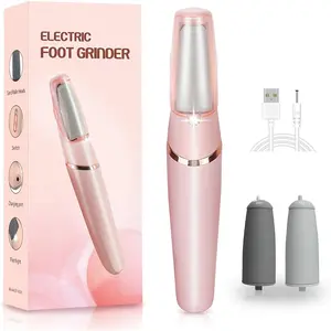 Callus Remover for Feet, Electric Foot Callus Remover Rechargeable Pedicure Tools Smooth Pedicure Wand Electronic Foot File, Feet Care for Removes Dry Hard & Dead Skin Ideal Gift