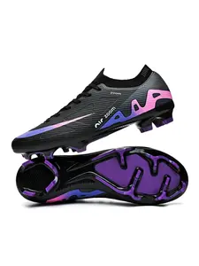 Unisex Soccer Cleats, Outdoor Lawn Football Shoes, Professional Competition Training Sneakers, Anti-Slip Design, Comfortable Fit, Durable Tpu Sole