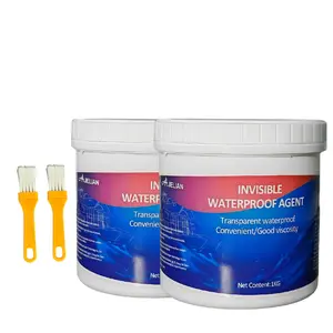 Invisible Waterproof Sealant, 70 oz, strong water-based adhesive for tile grout and leak sealing, crack filling, gap filler, coating, ideal for walls, windowsills, roofs and bathrooms, indoor and outdoor repair