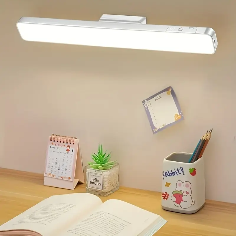 LED Multicolor Dorm Lamp with Magnetic Base - Dimmable Color Mixing Vanity Fixture, Remote Control, 3-Color Adjustable Brightness for Dormitories, Wardrobes