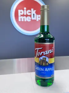 Torani - Green Apple Syrup for Soda, Coffee, Water and other beverage flavor soda bar