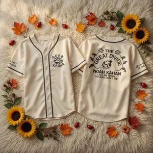 The Divide Tour Baseball Jersey, Noah Concert Jersey Shirt for sans