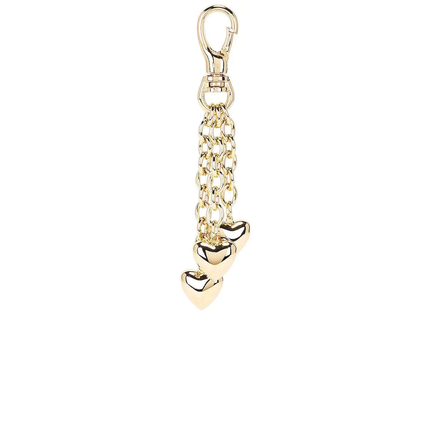 Roxanne Assoulin The Puffy Heart Bag Charm in Gold