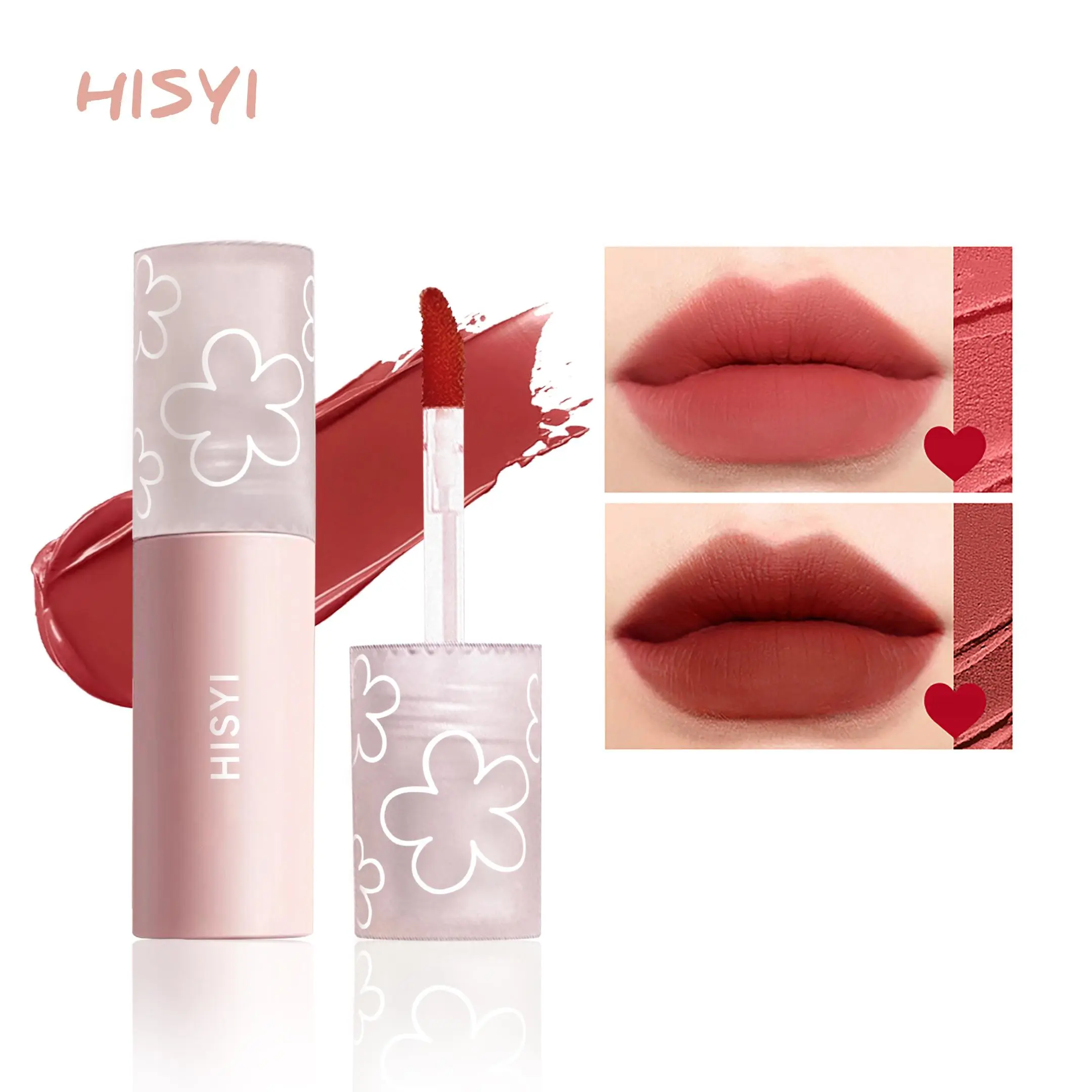 Long Lasting Matte Liquid Lip Gloss, Moisturizing Lipstick, Suitable for All Occasions Lip Makeup, Girls and Women Makeup Accessories